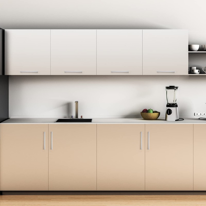 Ravinte 5 Pack 8 Inch Square Kitchen Cabinet Handles Cabinet