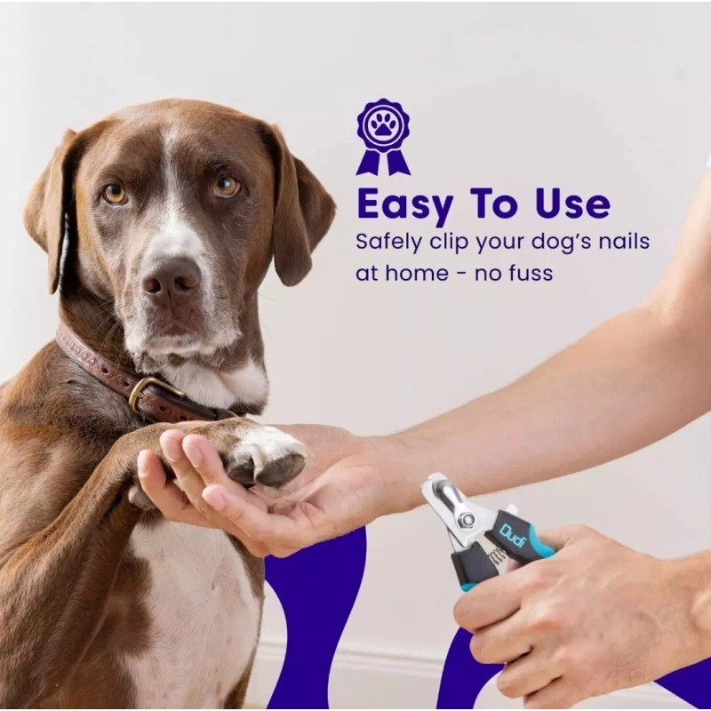 Dudi Dog Nail Clippers and Trimmer W/ Quick Safety Guard