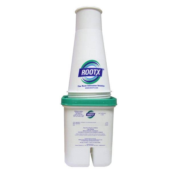 ROOTX - 4LB. JAR with Funnel/APPLICATOR Foaming Root Control for