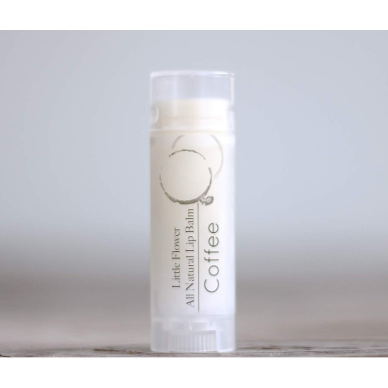 Coffee Chapstick - Handmade Natural Lip Balm - Stocking stuffer