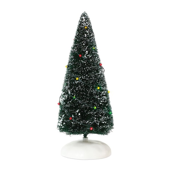 Department 56 Accessories for Villages Twinkle Brite Frosted Topiary Accessory Figurine