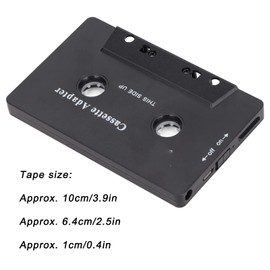 Bluetooth Cassette Adapter High Fidelity Stereo Tape Aux Receiver for Car Tablet