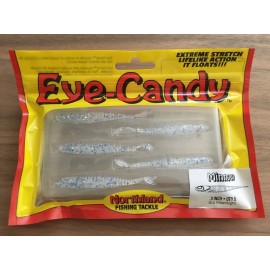 Northland Fishing Tackle - Eye-Candy Minnow - 3" 5/Card - Multiple Color Options - Glo Moonlight