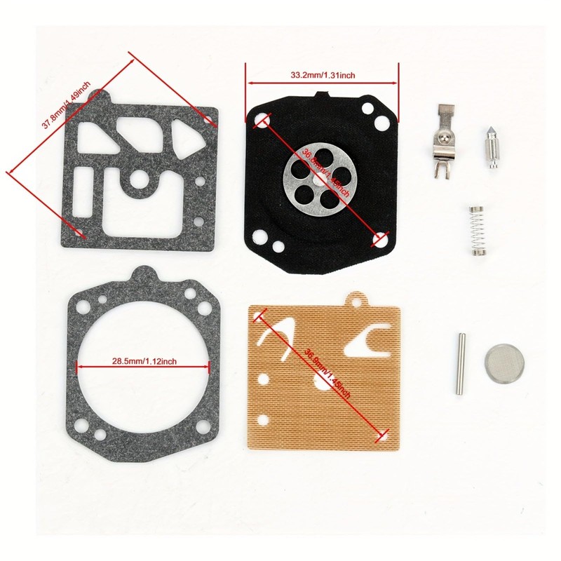K10-HD Carburetor Rebuild Kit Compatible with Stihl MS361 MS290 MS390