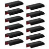 Qjaiune 12 Pack Self Adhesive Drawer Pulls, 3.15" Back Mount