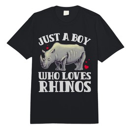 Cool Rhino Design for Men Boys Kids Rhinoceros Rhino Lover Comfort Colors Adult Heavyweight T-Shirt