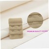 Soft Bra Extender 3 Hook, 6-Pack Comfortable Bra Back Extenders
