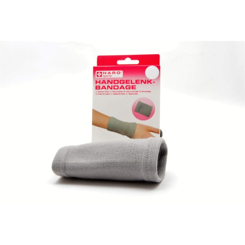 HARO Sports Wrist Support Size L Elastic Support Aching Joints