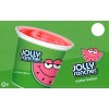 Lot of 2 Jolly Rancher Watermelon Sorbet Cup Ice Cream Sticker Decal 8"x5"