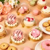 50 Pack 2 Inches Golden Mini Dessert Containers with See