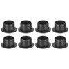 sourcing map 8Pcs Flanged Sleeve Bearing, Plastic Bushing ID 12mm