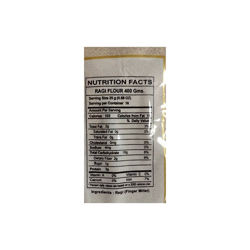 Finger Millet Flour (Ragi Flour) (14oz)