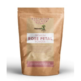 Nature’s Root Premium Rose Petal Powder 125g - Ayurvedic Skincare | Anti-Oxidant | Natural Haircare Product | Anti-Inflammatory | 100% Pure