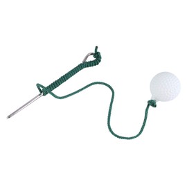 Golf Swing Rope Ball, Practical 1 PCS High Flexibility 16.5cm Nail Length Golf Practice Rope Ball, Durable for Training Leisure Teaching Home