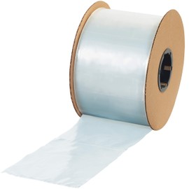 Aviditi 6" x 8" Heavy Duty Plastic Poly Bags on a Roll, 4 Mil, Clear, Perforated Roll for Packaging Parts, Food and Supplies (1 Roll of 750 Bags)