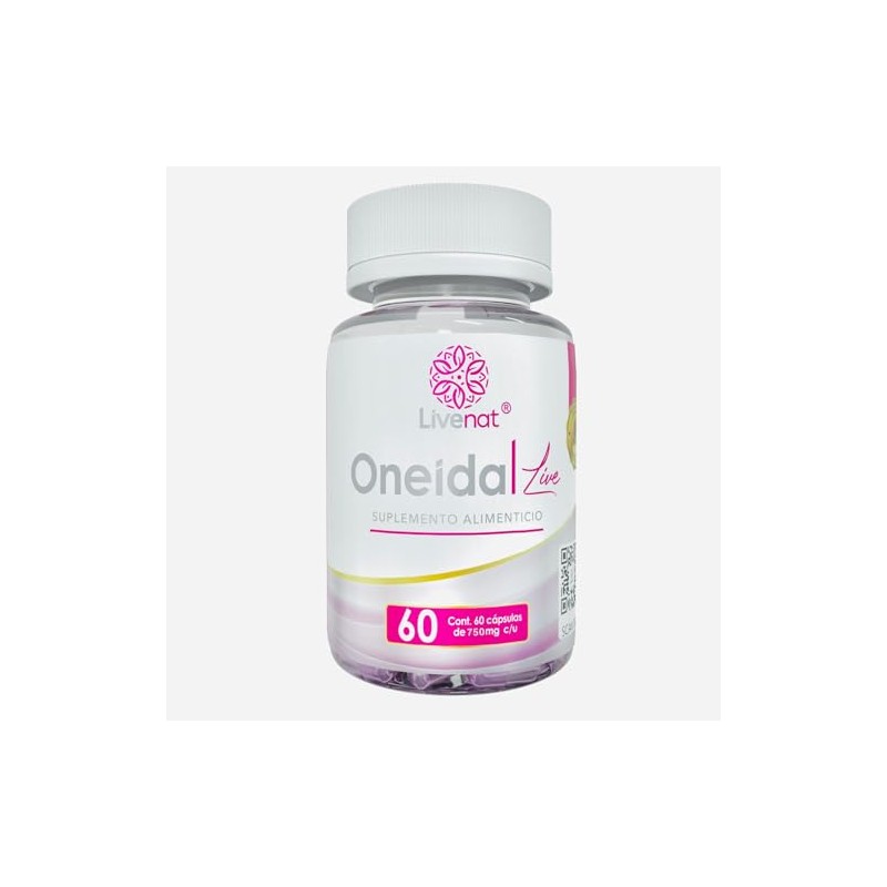 Livenat Oneida Live Capsula Hormonal Mujer Capsulas Dias Ingredientes Naturales