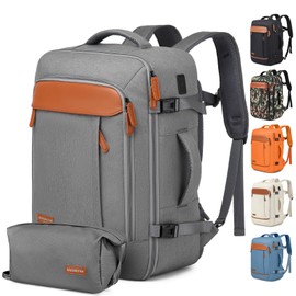 Joyway Carry on Travel Backpacks, 40L Extra Large Travel Backpack for Men & Women Airline Approved, Large Suitcase Backpack with 7 Storage Bag, Water Resistant Weekender Bag