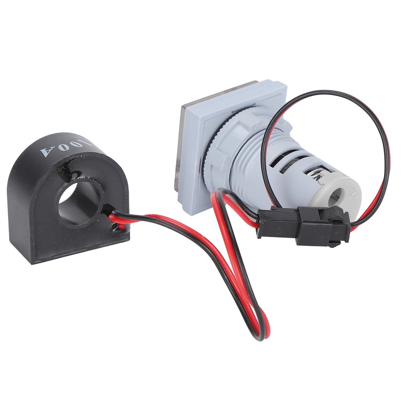 Current Signal Indicator Universal 3‑Display Square Lamp Light 60~500V AC