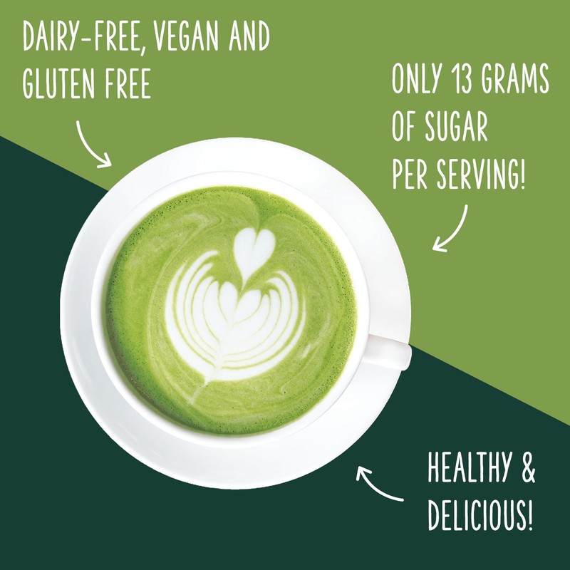 Two Leaves and a Bud Barista Matcha Sweetened Latte Blend