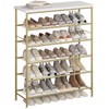 SUOERNUO Shoe Rack Organizer 6 Tier for Closet Entryway Free