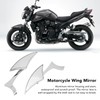 Motorcycle Spear Blade Mirrors 180 Degree Adjustable Rear View Side
