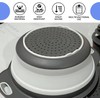 White Round Silicone Collapsible Colander – Silicone Round Kitchen Strainers