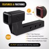 Nilight Trailer Hitch Extension Riser for 2 Inch Receiver with