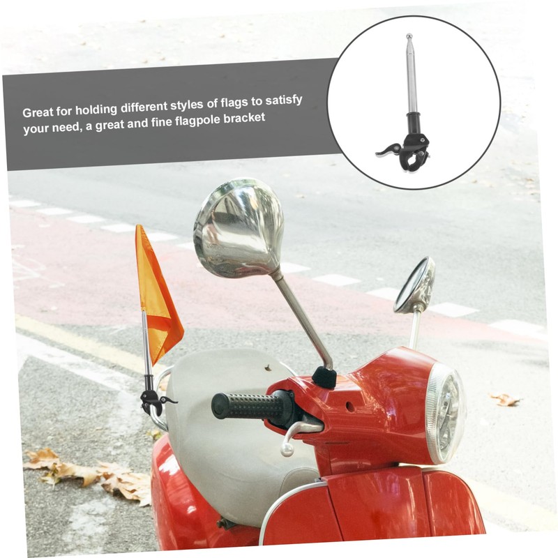 OFFSCH Stable Car Flag Pole Bracket Base Outdoor Flag Pole