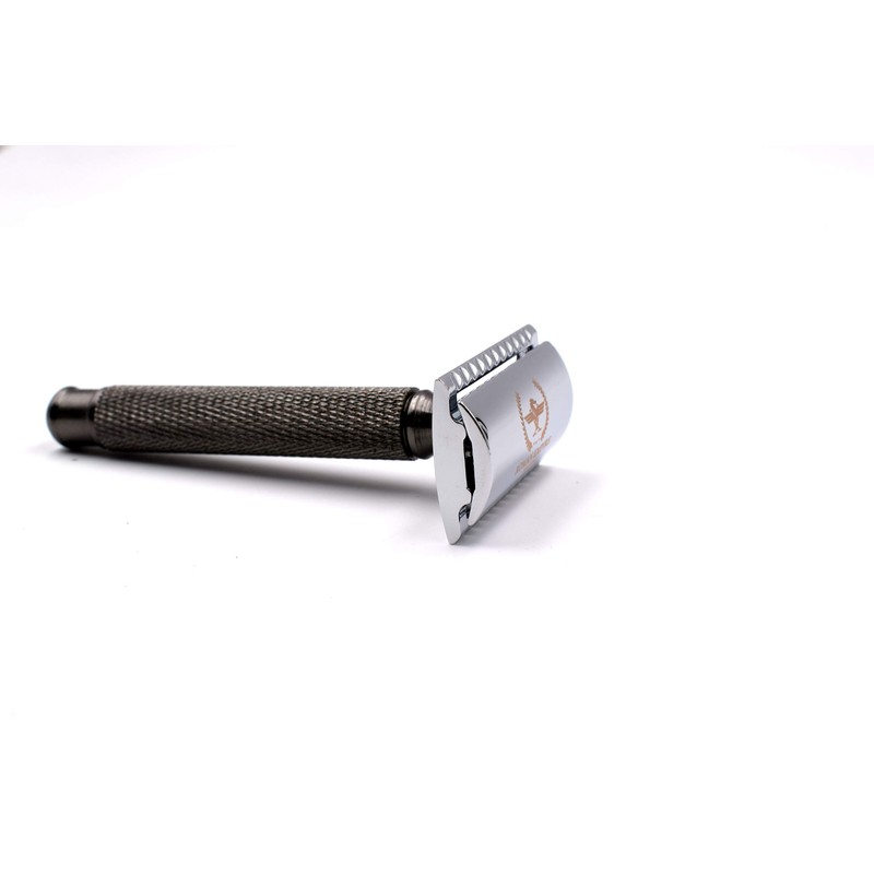 Roman Empire Shaving Caesar Red Brass Safety Razor - Elegant