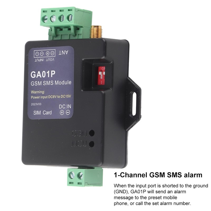 Power Failure Alarm Intelligent GSM GA01P Power Failure Alarm System