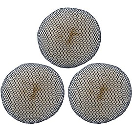 Bun Hair Net 3 Pieces (Black) Bun Hair Net 3 Pieces | Gymnastics | Ballet | Dance | Sports | Rhythmic Sports Gymnastics | Figure Skating