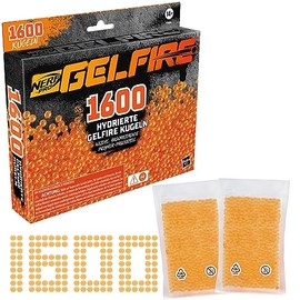 Nerf Pro Gelfire Balls Refill Pack 1600 Hydrogenated Gelfire Balls for use with Nerf Pro Gelfire Blasters