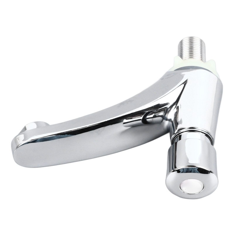 Basin Sink Faucet Push Button Design Water Saving Rugged Reliable