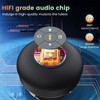 Large Suction Cup Waterproof Bluetooth Speaker LED Light Light Waterproof
