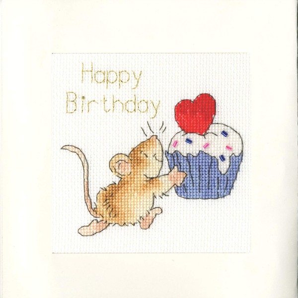Bothy Threads Greeting Card Cross Stitch Kit Sprinkles on Top