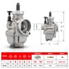 NIBBI PE24 Carburetor Kit 24mm for Predator 212cc 196cc 224cc