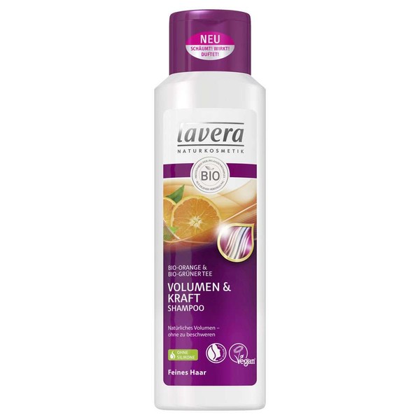 Lavera Volume & Strength Organic Shampoo, 250ml