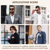 LTMMC 10Pcs Pocket Boutonniere Plastic Sleeve