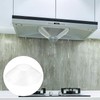 ULTECHNOVO Sakura 10pcs Range Hood Filters Strainer Fryer Round Hood