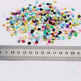 DIY Craft Glitter Hexagonal Sequin Beads Accessories Hexagonal Sequin Beads Materials / DIY 만들기 반짝이 육각 스팽글 비즈 재료 액세서리 육각 스팽글 비즈재료