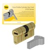 Yale 2100 Serie Euro-Profilzylinder (Patentiert) - Doppelt/Notfall - 40/40 -