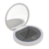 2X Magnifying Mirror with 360° Fill Light, 3 Speed Adjustable
