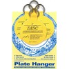 Flatirons Disc Adhesive Plate Hangers, 2 Inch, 8 Pack