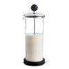 Fino Milk Frother, Tempered Glass and Non-Skid Base, 16-Ounce Capacity
