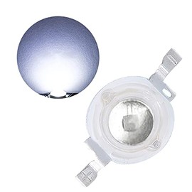 (Pack of 20) 1W 6500K Cold White Led Beads, Led Chip, Led Lamp Bulb for LED Stage Lights