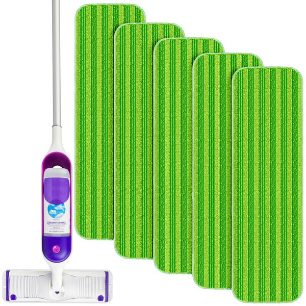 Almohadillas Reutilizables para fregona compatibles con Swiffer Powermop