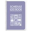 BookFactory Scheduling Notebook/Schedule Log Book/Employee Schedule Journal - 110 Pages,
