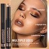 Brown Shimmer Eyeshadow Stick Cream Eye Shadow, Glitter Eyeshadows Pencil