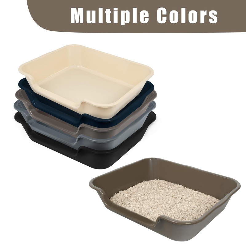 Blaucasa 1 Pack Extra Large Dog Litter Box Pan Tray