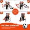 Simple Deluxe 2 Set 4‘x3’ Portable Soccer Goal, Pop Up
